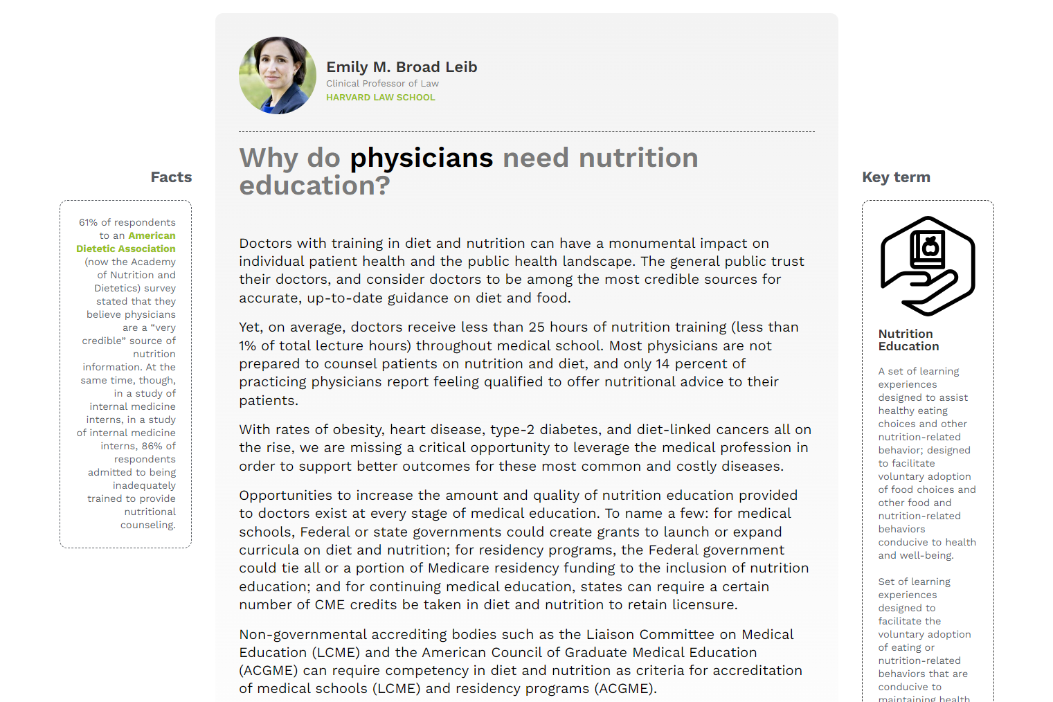 Food is Medicine Explained